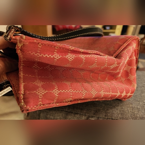 Vintage Kate Spade Classic Dot Noel Pink Shoulderbag Tote Purse - Picture 15 of 16